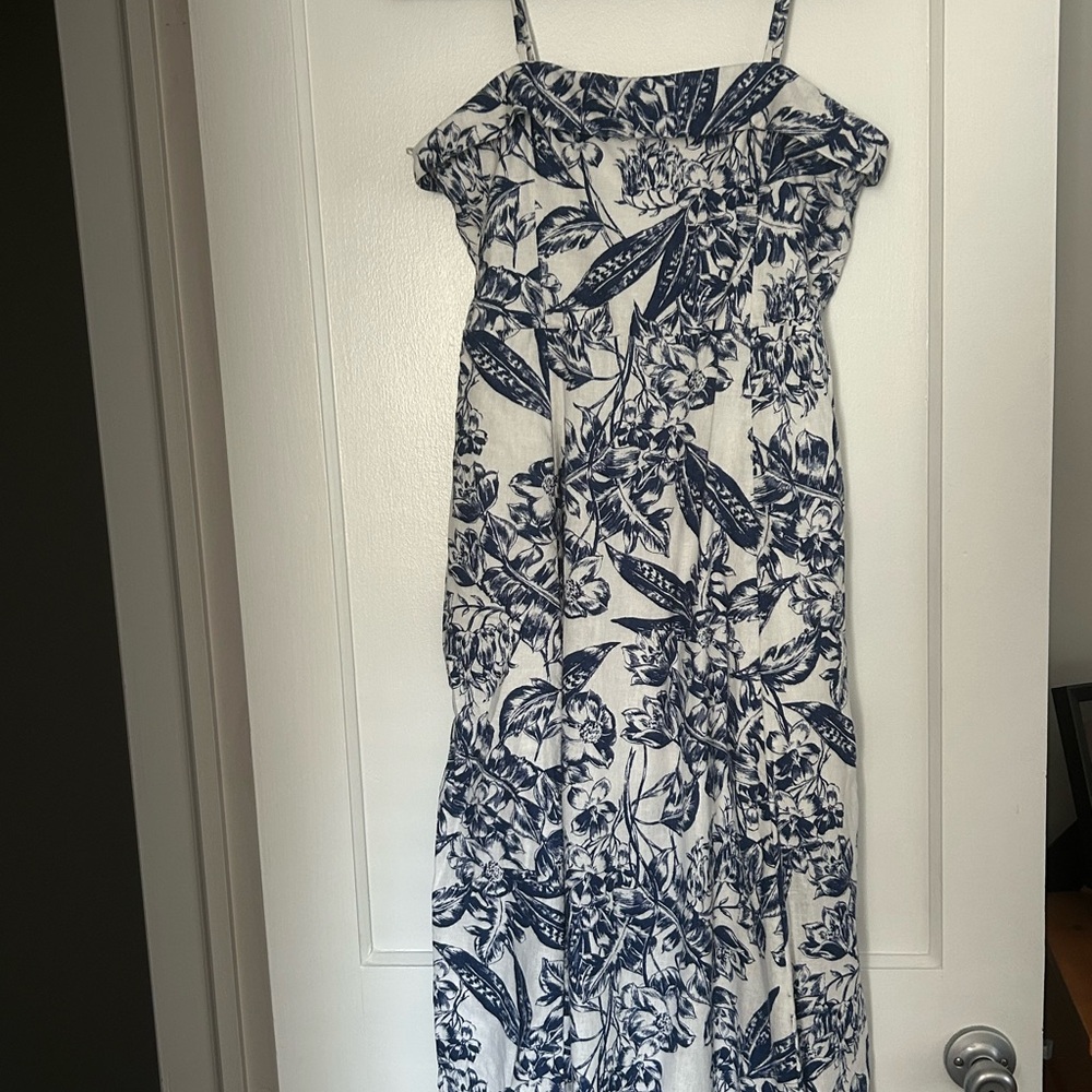 Abercrombie & Fitch Navy Floral Maxi Dress